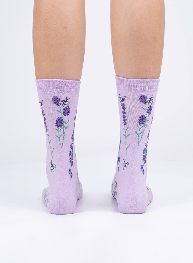 Sock It To Me جوارب نسائية من سوك إت تو مي بنقشة النحل والخزامى - Image 3